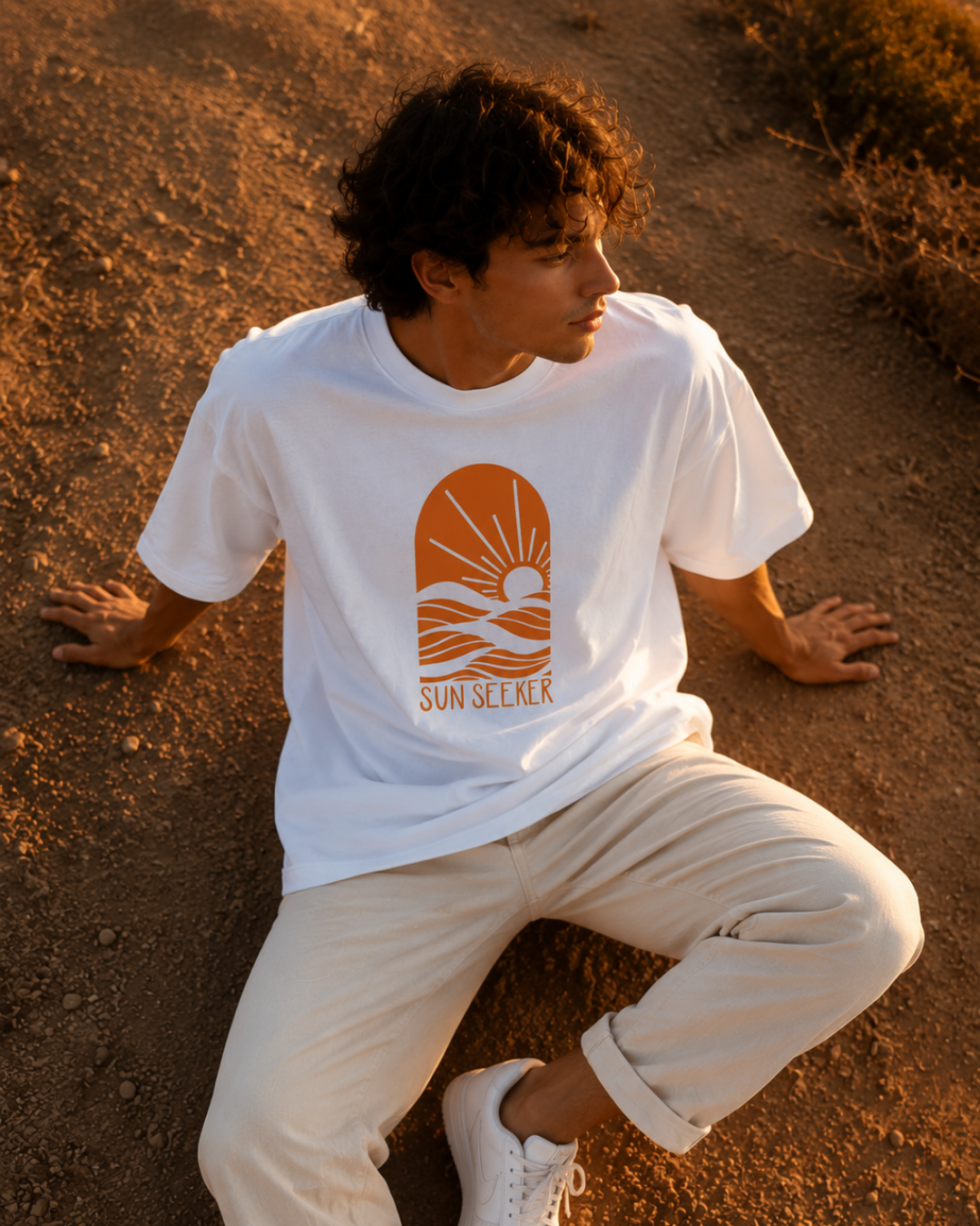 Sun Seeker Oversized T-Shirt