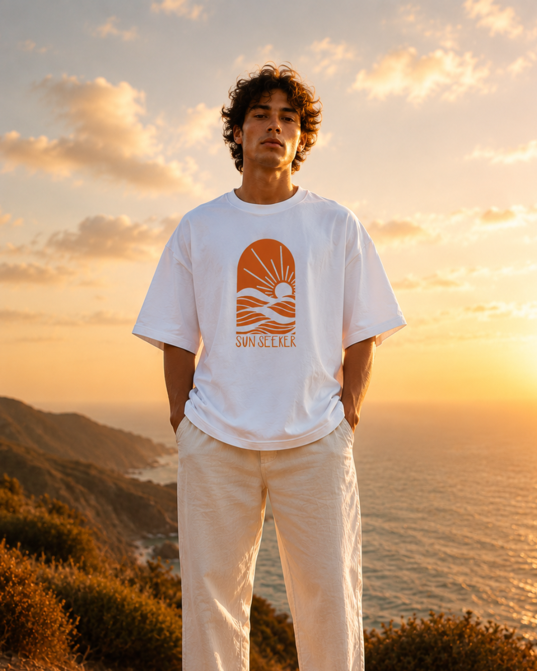 Sun Seeker Oversized T-Shirt