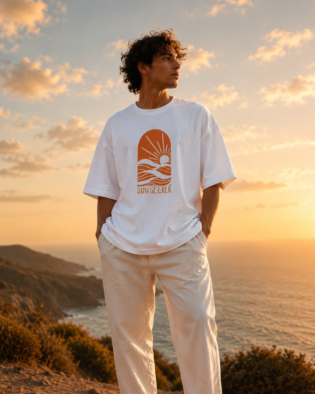 Sun Seeker Oversized T-Shirt