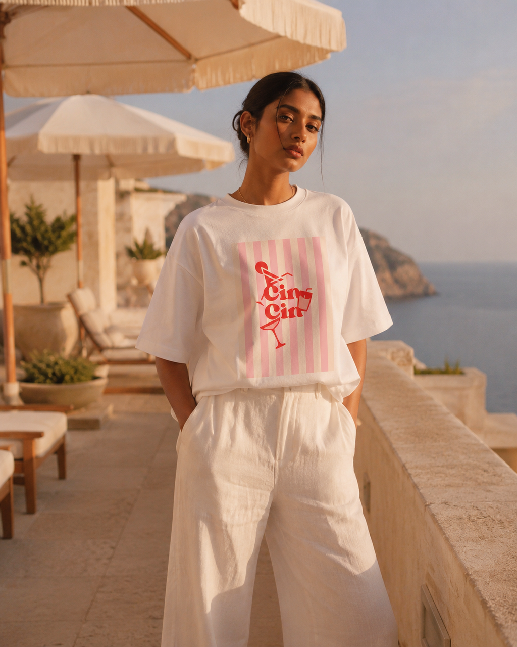 Cin Cin Oversized T-Shirt