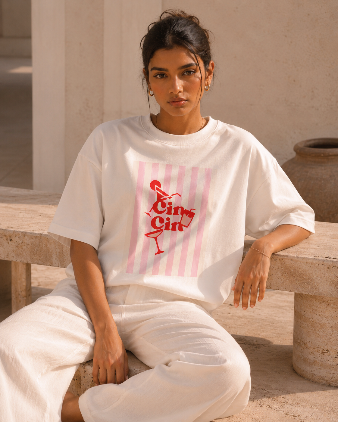 Cin Cin Oversized T-Shirt