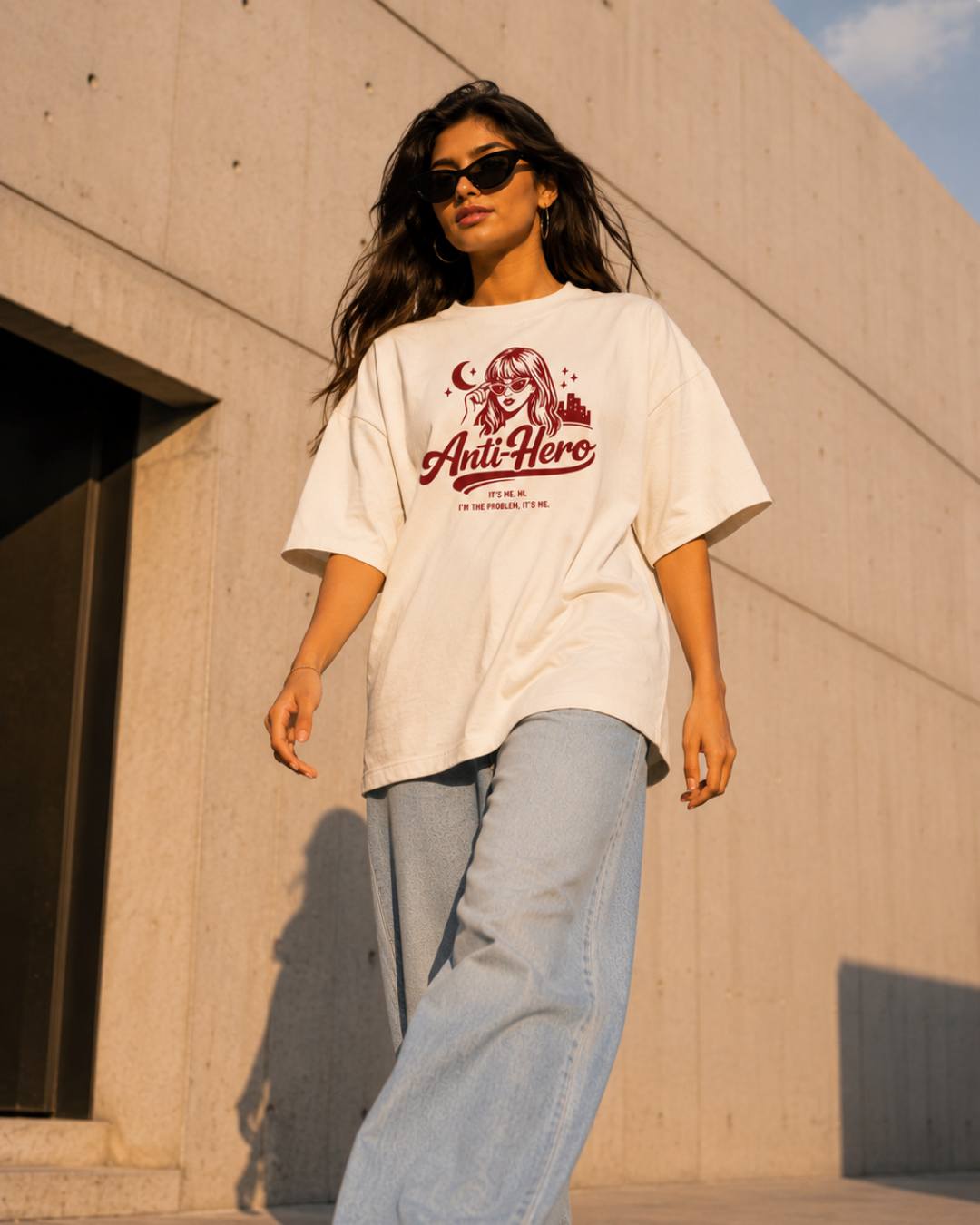 Anti-Hero Oversized T-Shirt
