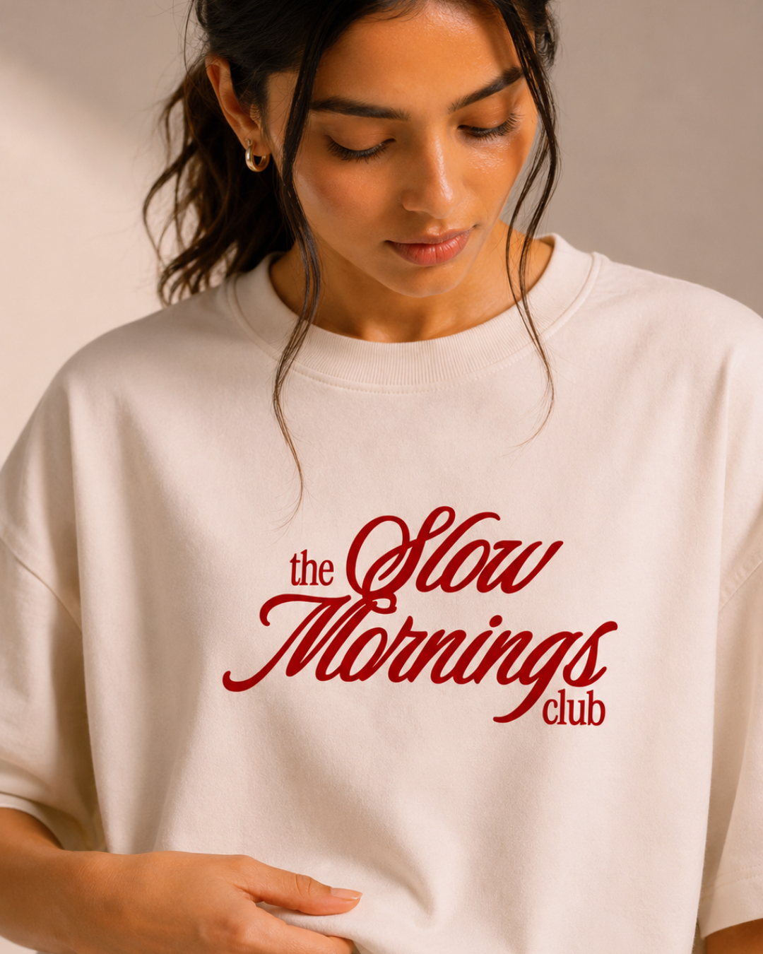 The Slow Mornings Club Oversized T-Shirt