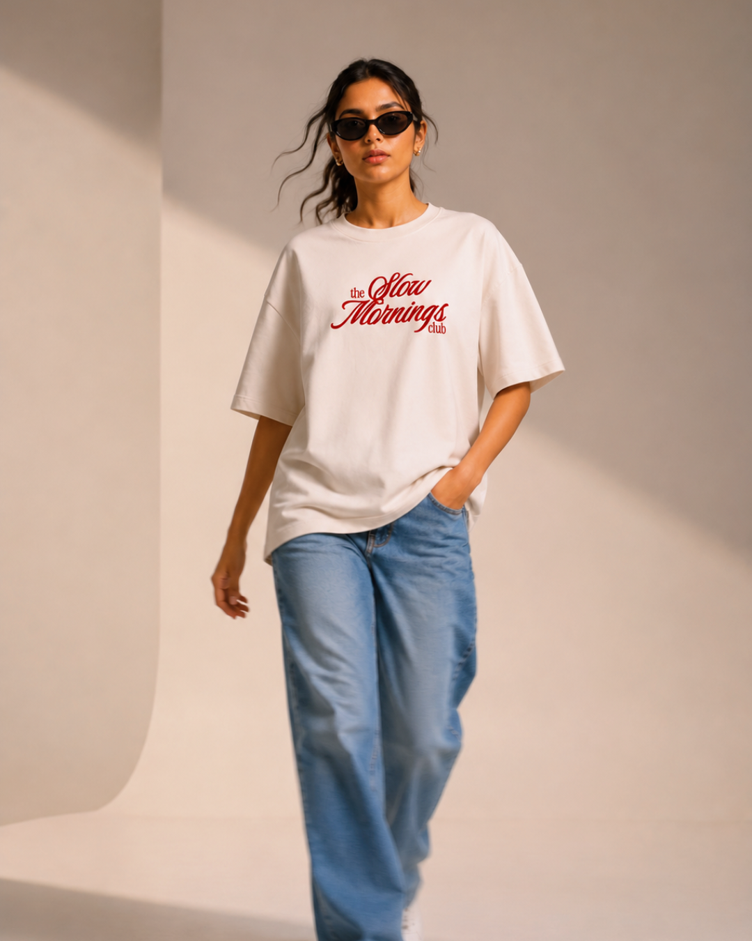 The Slow Mornings Club Oversized T-Shirt