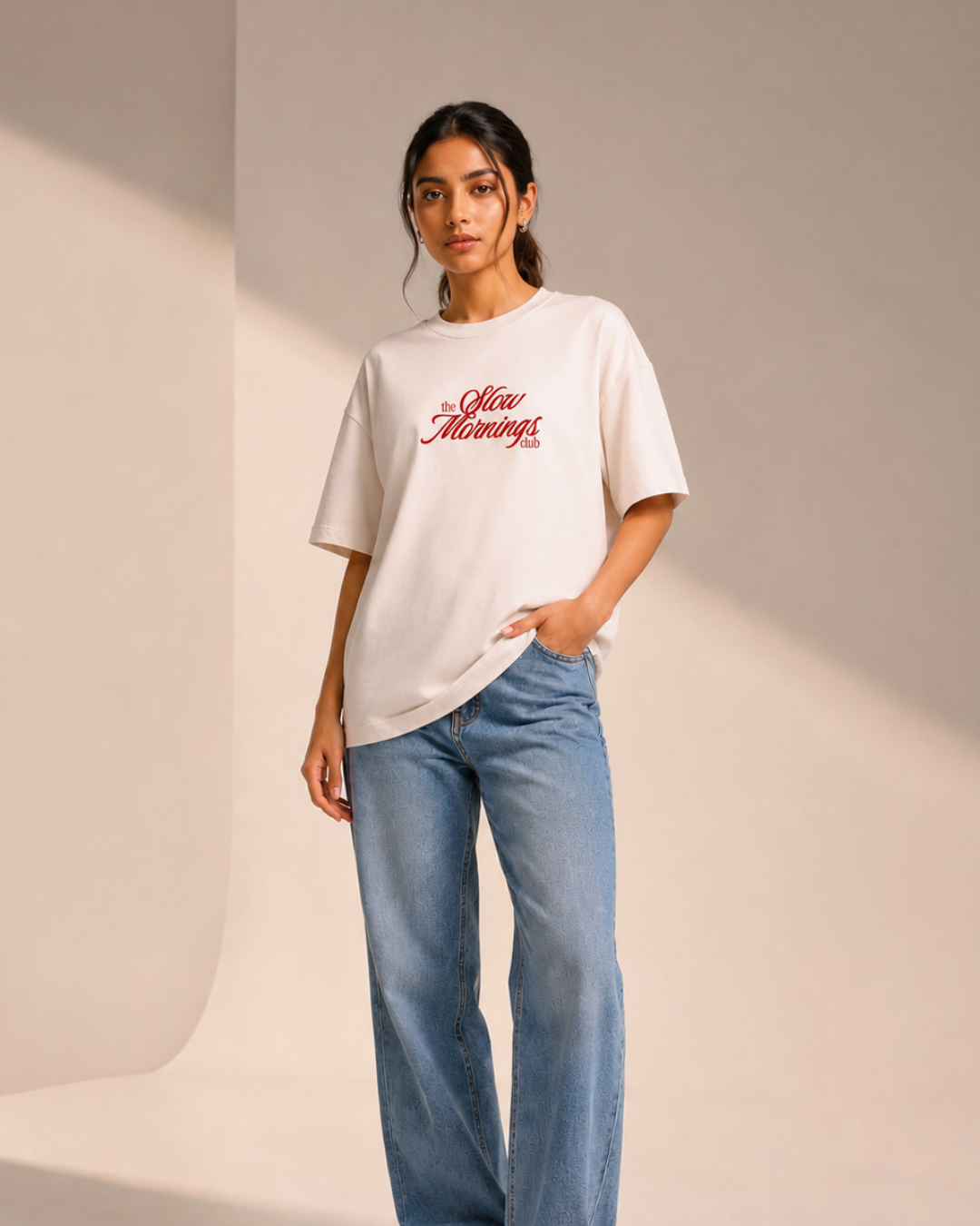 The Slow Mornings Club Oversized T-Shirt